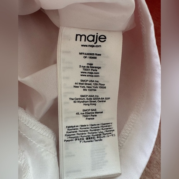 💖BRAND NEW MAJE PARIS PINK MINI SKIRT/ SKORT💖 - Picture 11 of 13